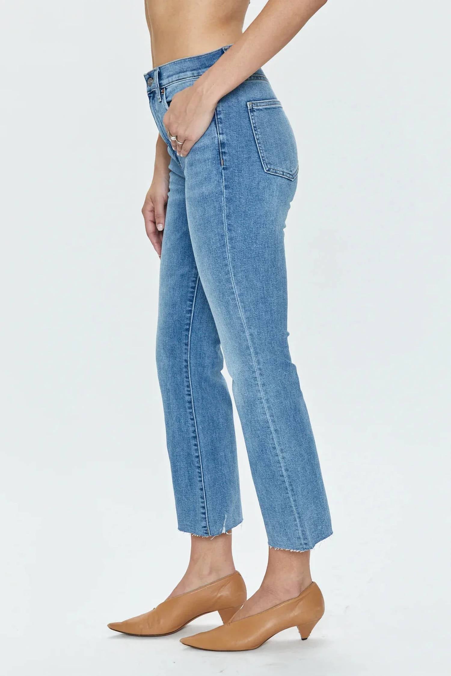 Pistola - Lennon Cropped Boot Cut Jeans