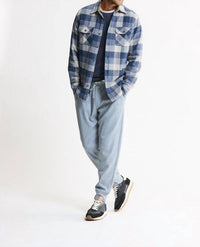 Jachs New York - Heritage Flannel Shirt and Thermal Crewneck Set - 2-Pack