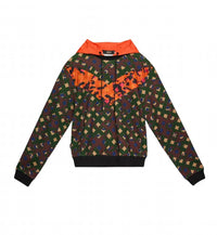 Mcm Worldwide - Men's Cotton Camo Lion Nylon Hood Sweatshirt