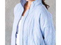 Aemi + Co - Sky Blue Dixie Quilted Jacket
