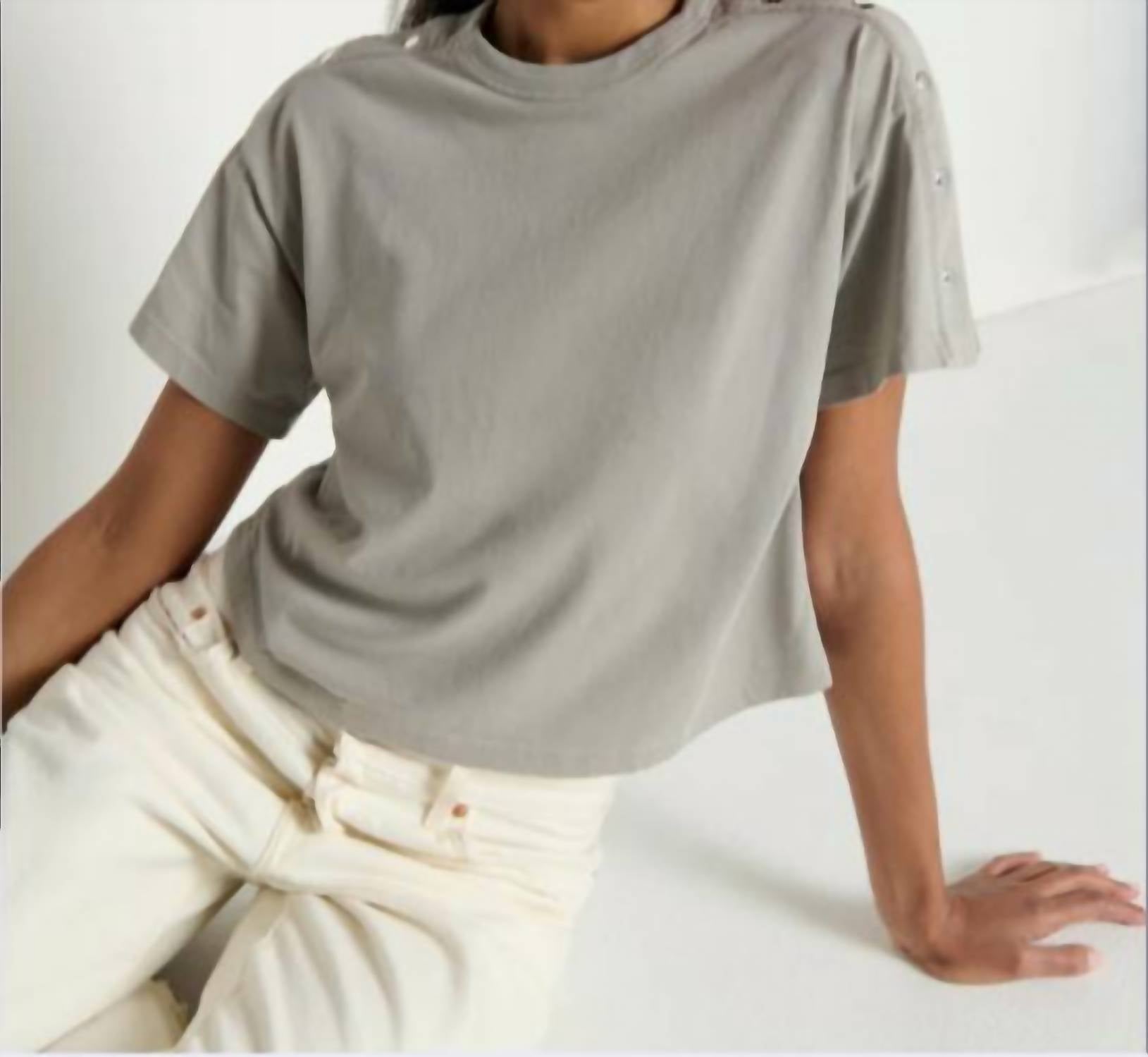 Nation Ltd - Ada Button Tee