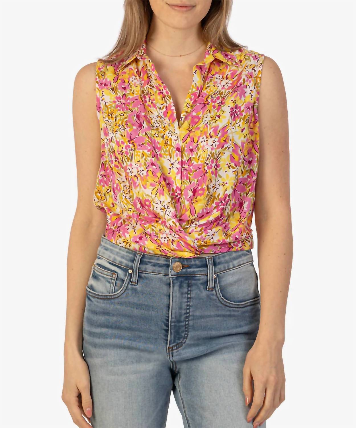 Kut From The Kloth - Renata Twist Top