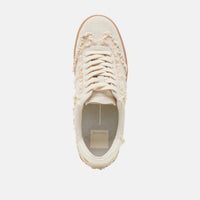Dolce Vita Women's Notice Lace Sneaker in ivory - women's sneaker - alternate view