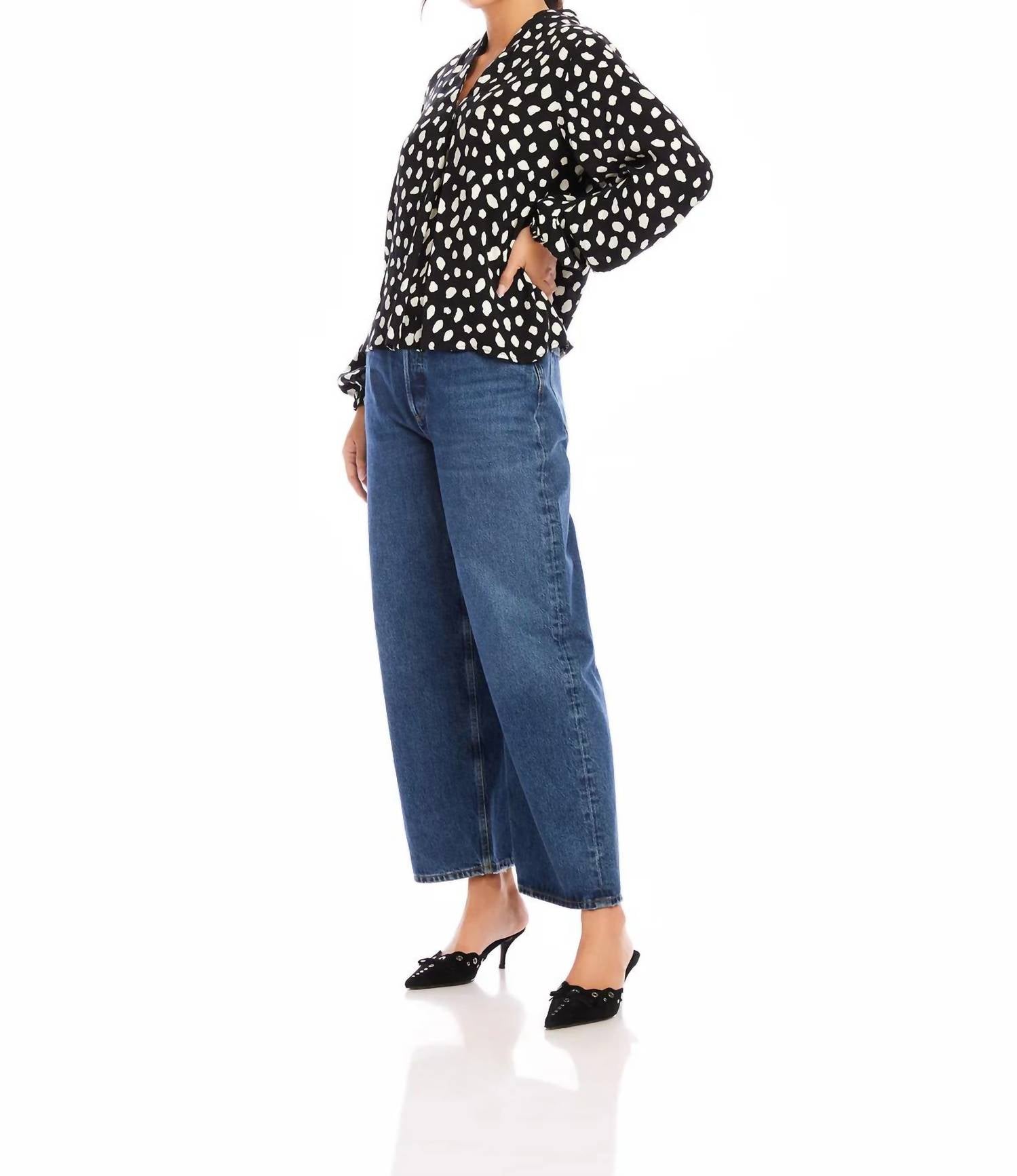 Fifteen Twenty - Kiera Blouson Sleeve Top