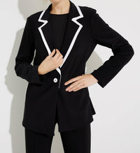 Joseph Ribkoff - Contrast Lapel Blazer