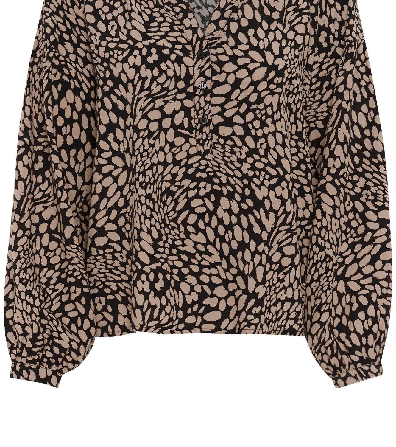 Soaked In Luxury - Naya Casual Fit Long Sleeve Blouse