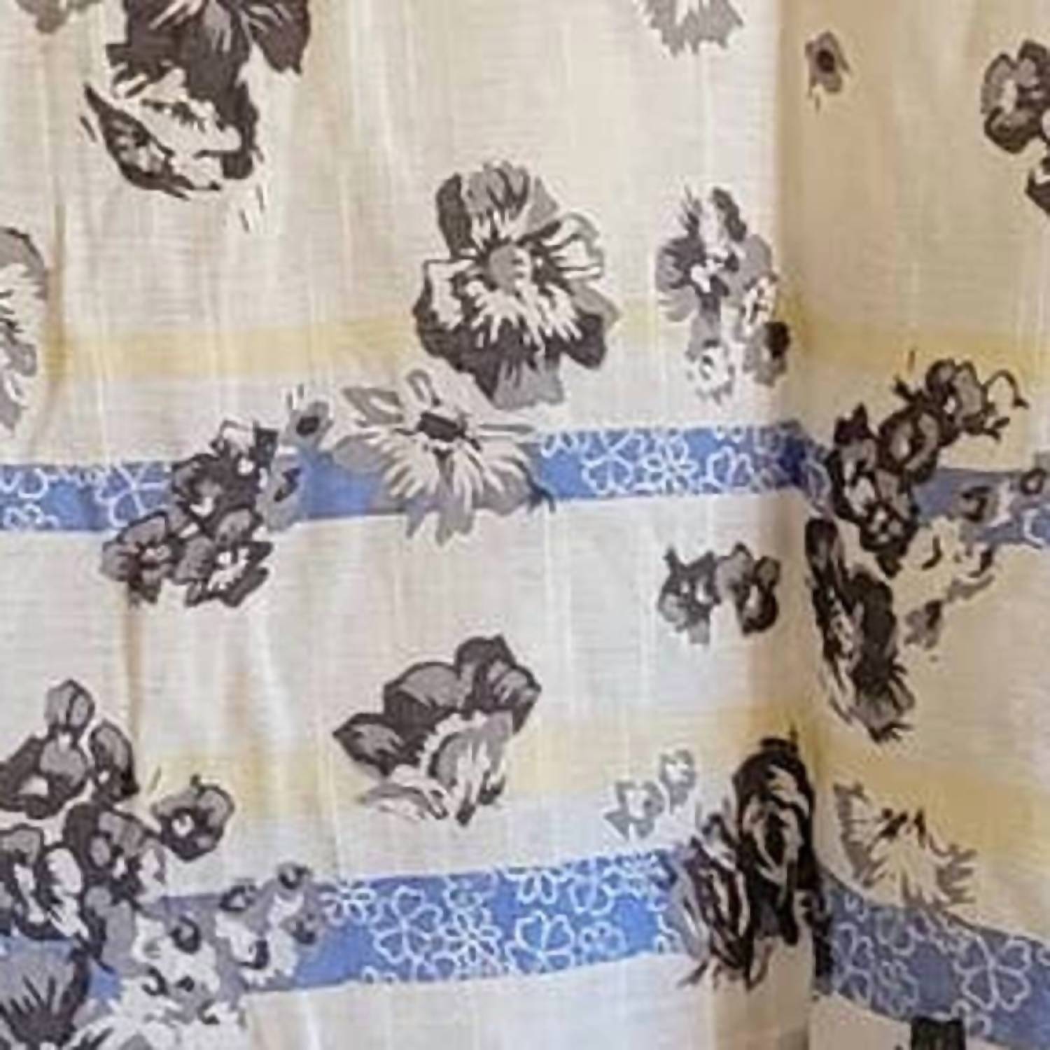 Mystree - Women's Blouse Top Wrap Floral Cottage Boho Tassel Tie