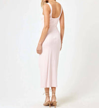 L*Space - Vivienne Midi Dress With Front Leg Slit