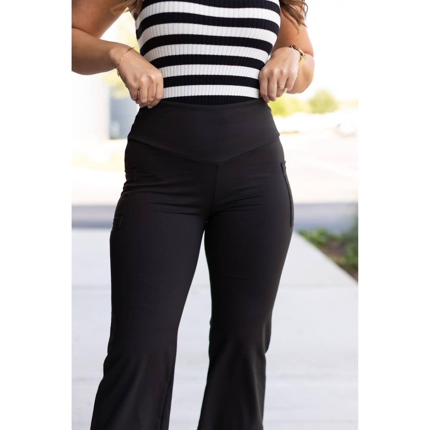 Julia Rose - Faith Tummy Control High Waisted Guacho Pants