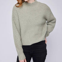 Gentle Fawn - Pointelle Knit Sweater