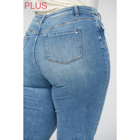 Mica Denim - Super High Rise Straight Leg Jean - Plus