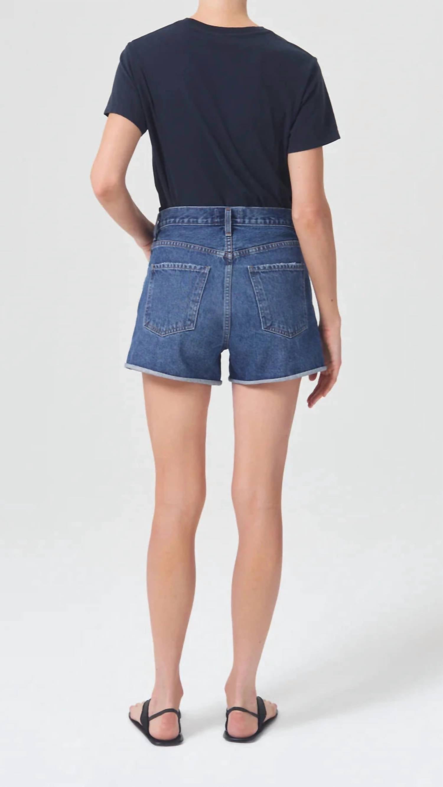 Agolde - Dee High Rise Rolled Hem Short