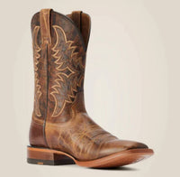 Ariat - Men's Point Ryder All Leather Broad Square Toe Western Boot