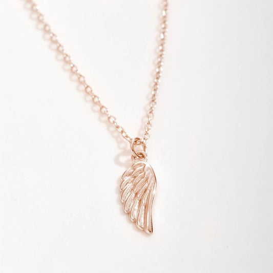 Dear Ava - Women's First Communion Wing Necklace