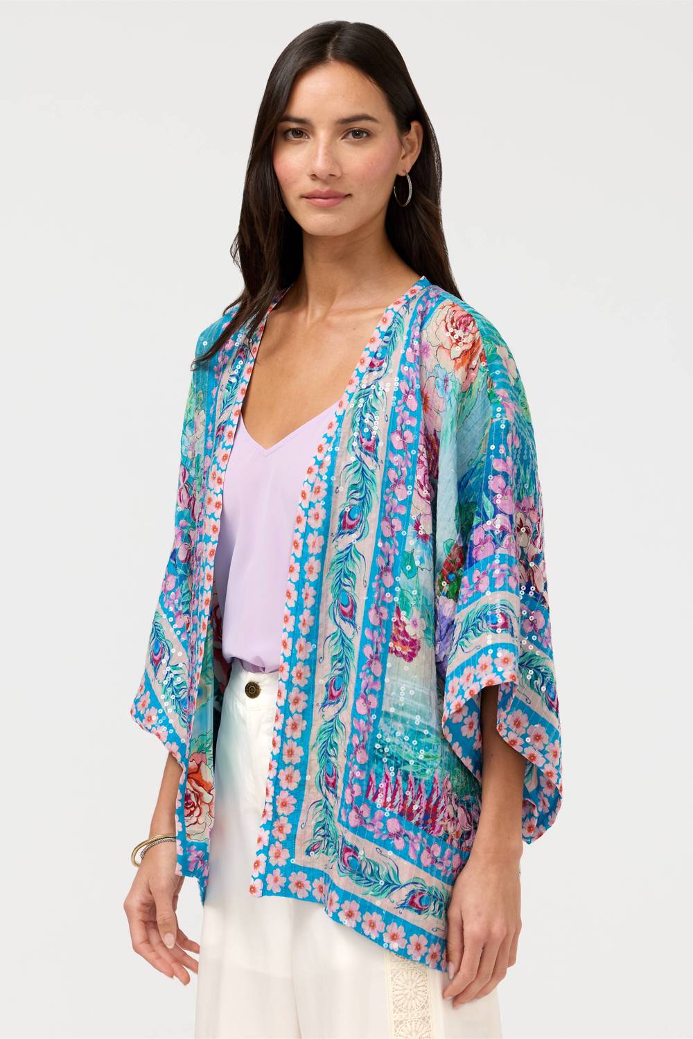 Johnny Was - BOMI SEQUIN KIMONO