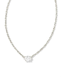 Kendra Scott Women's Cailin Pendant Necklace in white cz - women's jewelry