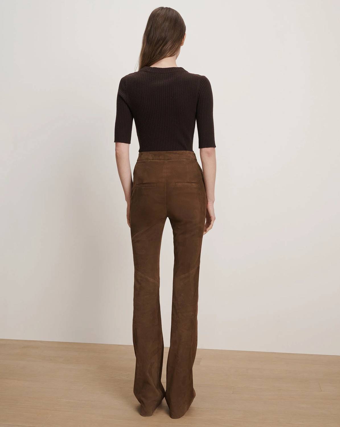 Veronica Beard - Gracie Suede Flare Pant