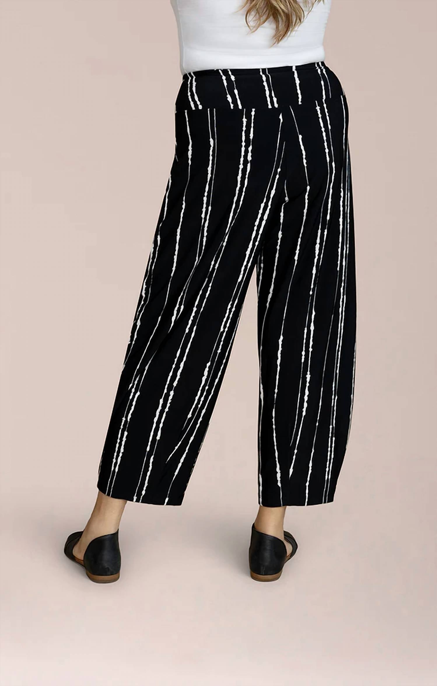 Sympli - Narrow Lantern Pant Print