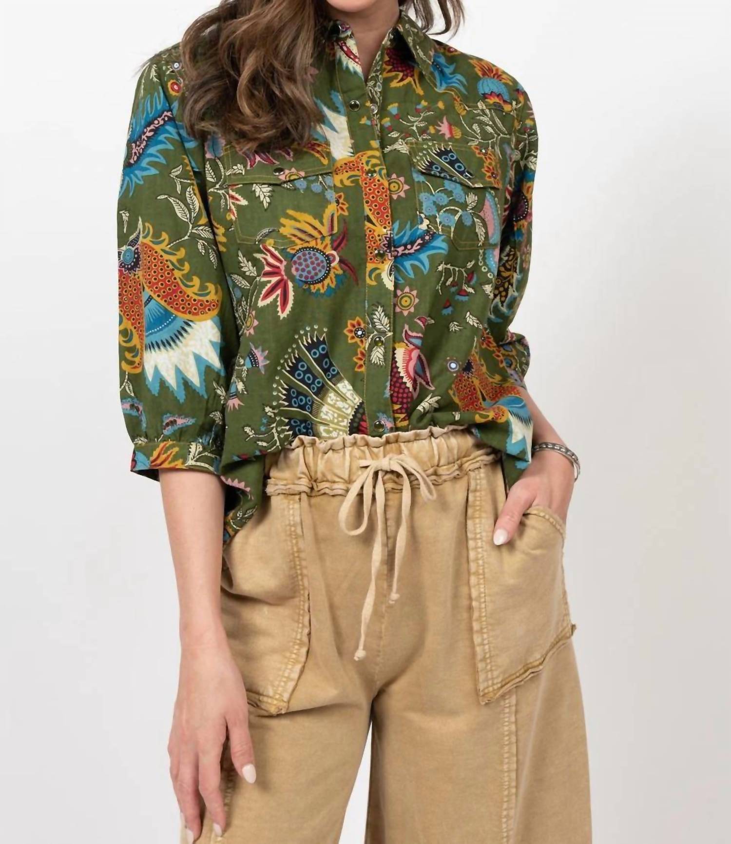 Ivy Jane - Snap Front Shirt