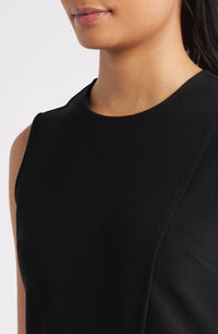 Nic + Zoe - Scuba Knit Angled Mini Dress