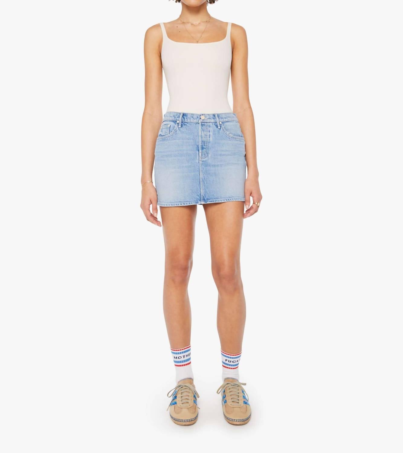 Mother - Vagabond Mini Skirt