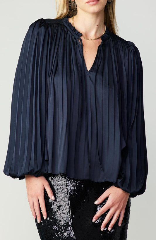 Ballooned Sleeve Blouse