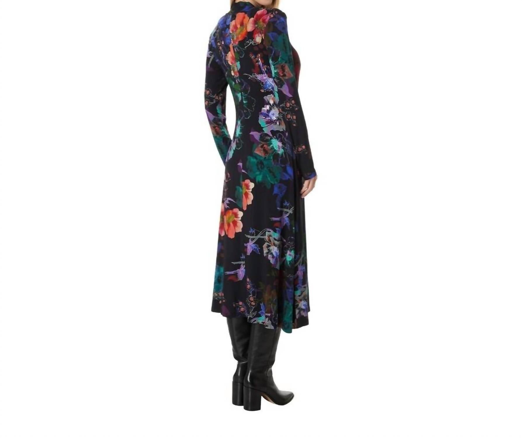 Johnny Was - The Janie Favorite Seamed Mock Neck Dress