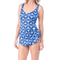 Maxine Of Hollywood - Prismatic Sarong One Piece Swimsuit