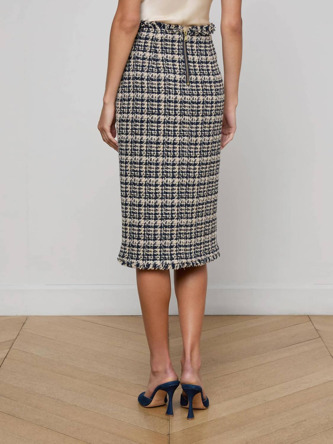 L'Agence - Tai Midi Skirt