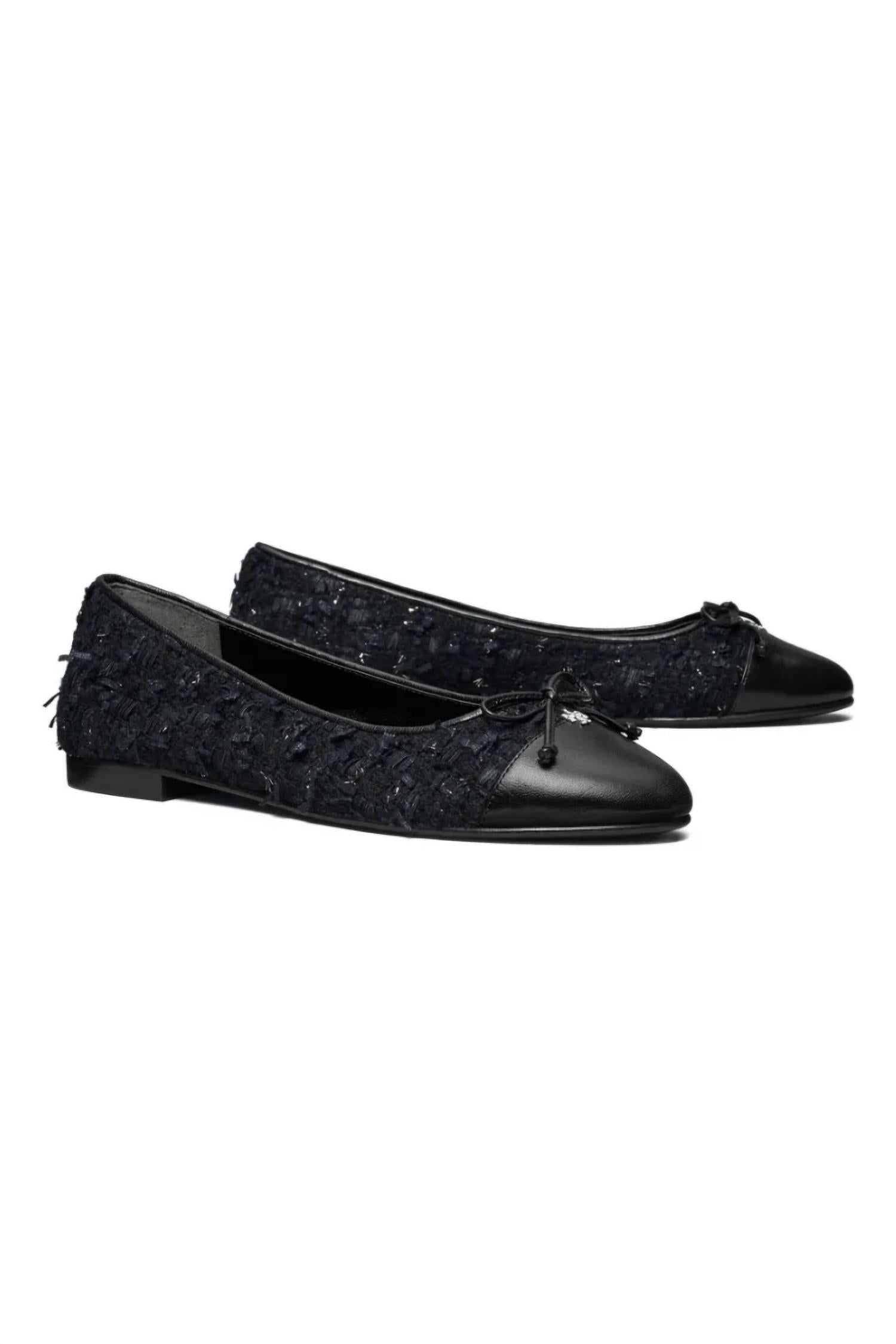 Tory Burch - Women's Cap-toe Ballet Flats