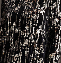 Tribal - Femme Sparkle Lined Velvet Dress