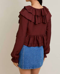 Le Lis - Jenae Ruffle Detail Blouse