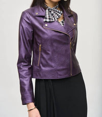 Joseph Ribkoff - Persuasion Leather Jacket