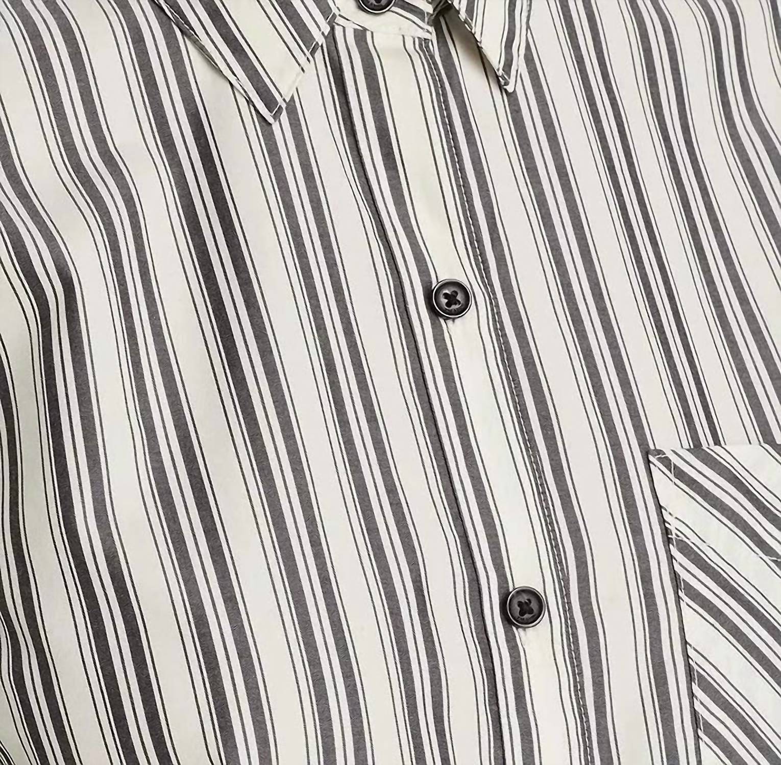Rag & Bone - Lucia Stripe Poplin Shirt