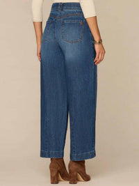 Democracy - Ab Solution Skyrise Dart Panel Relaxed Barrel Leg Jean
