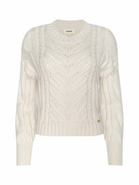 L'Agence - Storm Cable Knit Sweater