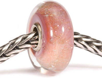 Trollbeads Women's Glass Beads Charm in desert rose - women's jewelry - detail view