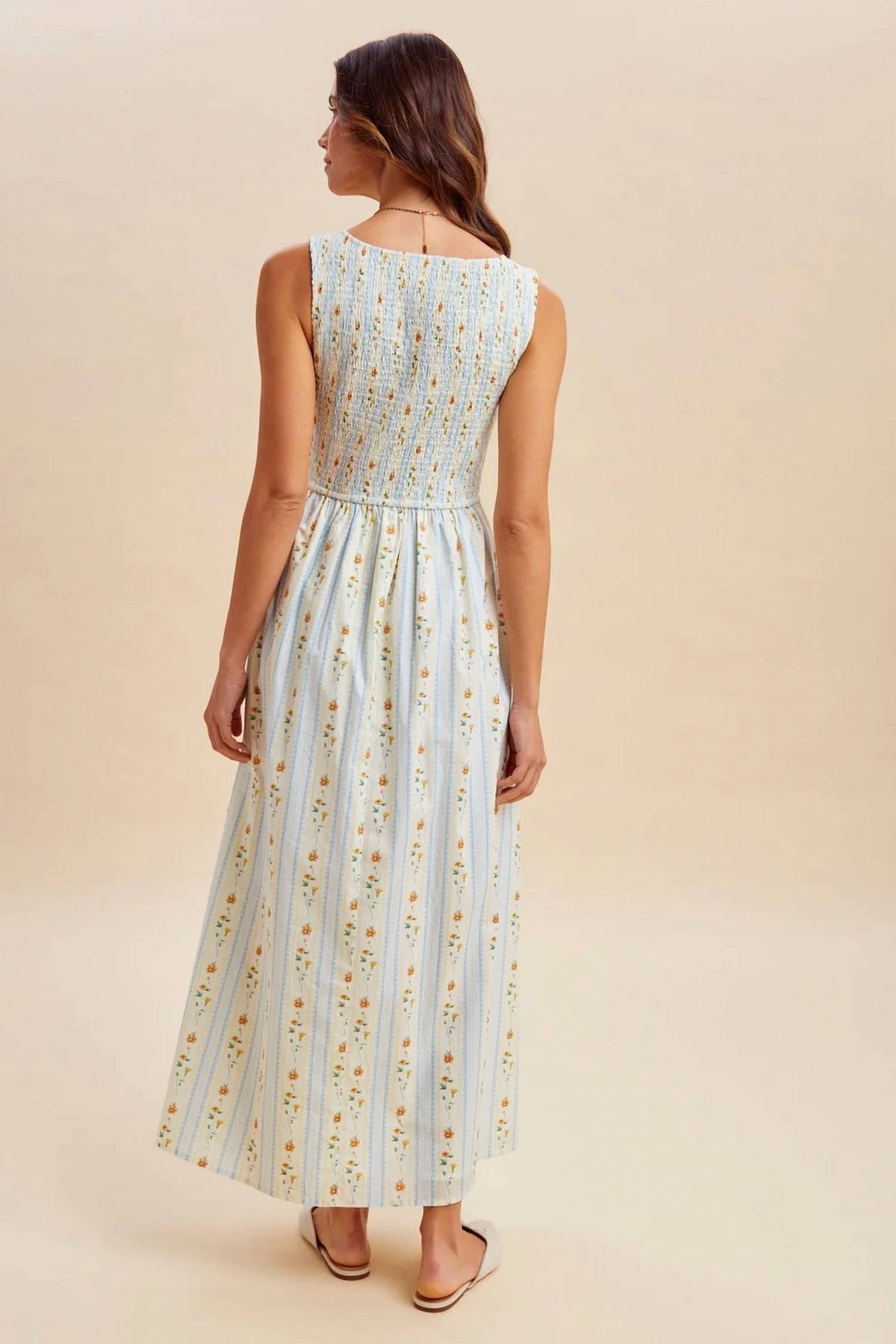 Anniewear - Sweet Meadow Sleeveless Dress