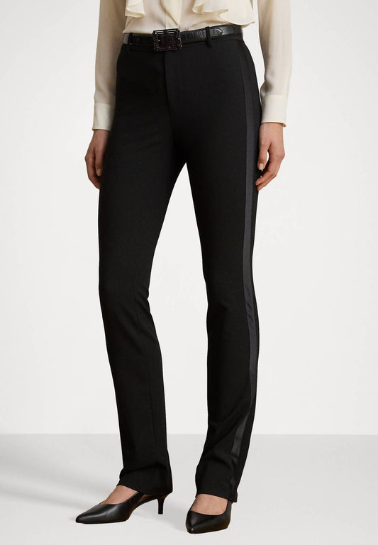 Ralph Lauren - Holiday Satin Stripe Twill Classy Pants