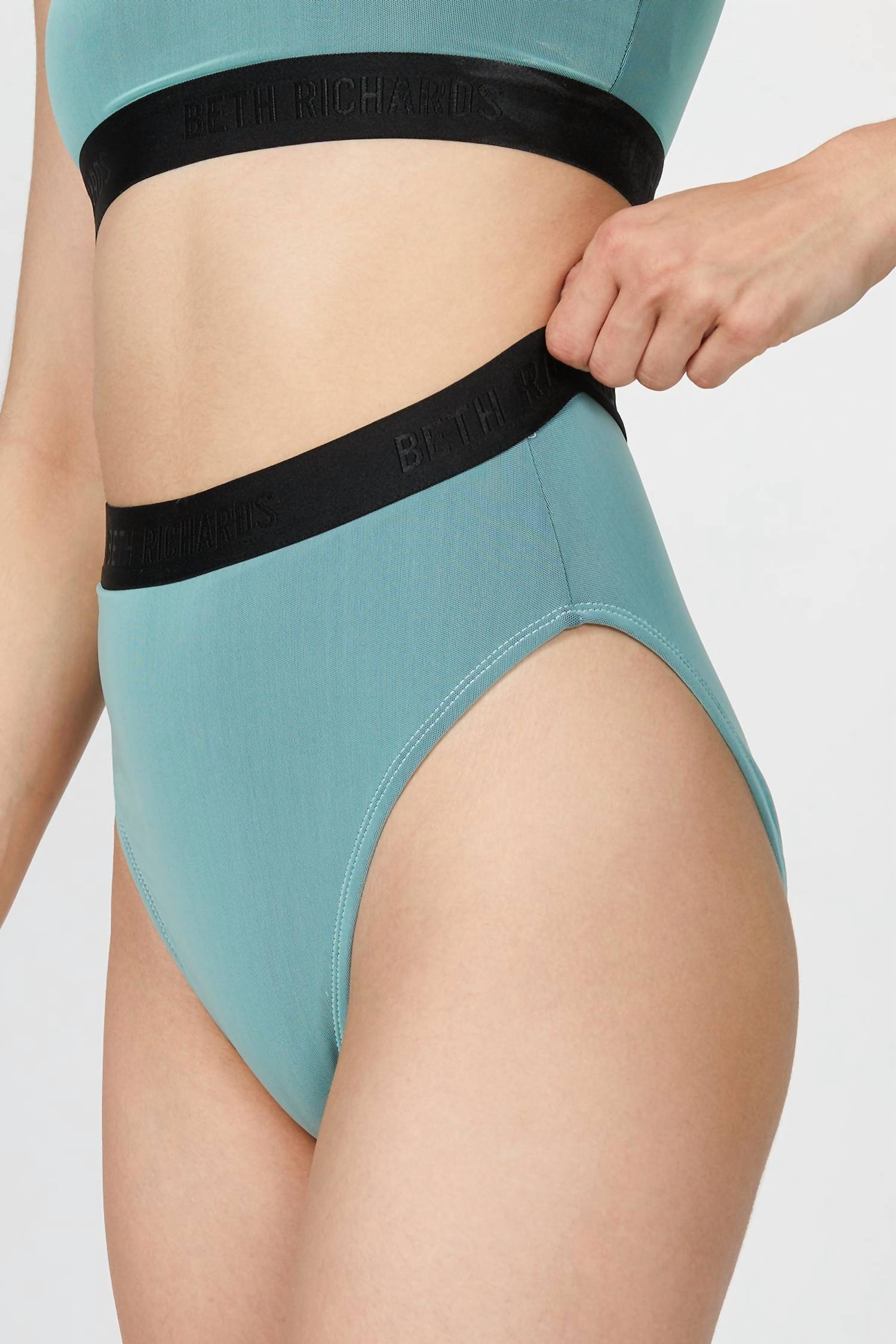MESH OVERLAY KIM BIKINI BOTTOM