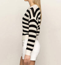 Sanctuary - Open Knit Bomber