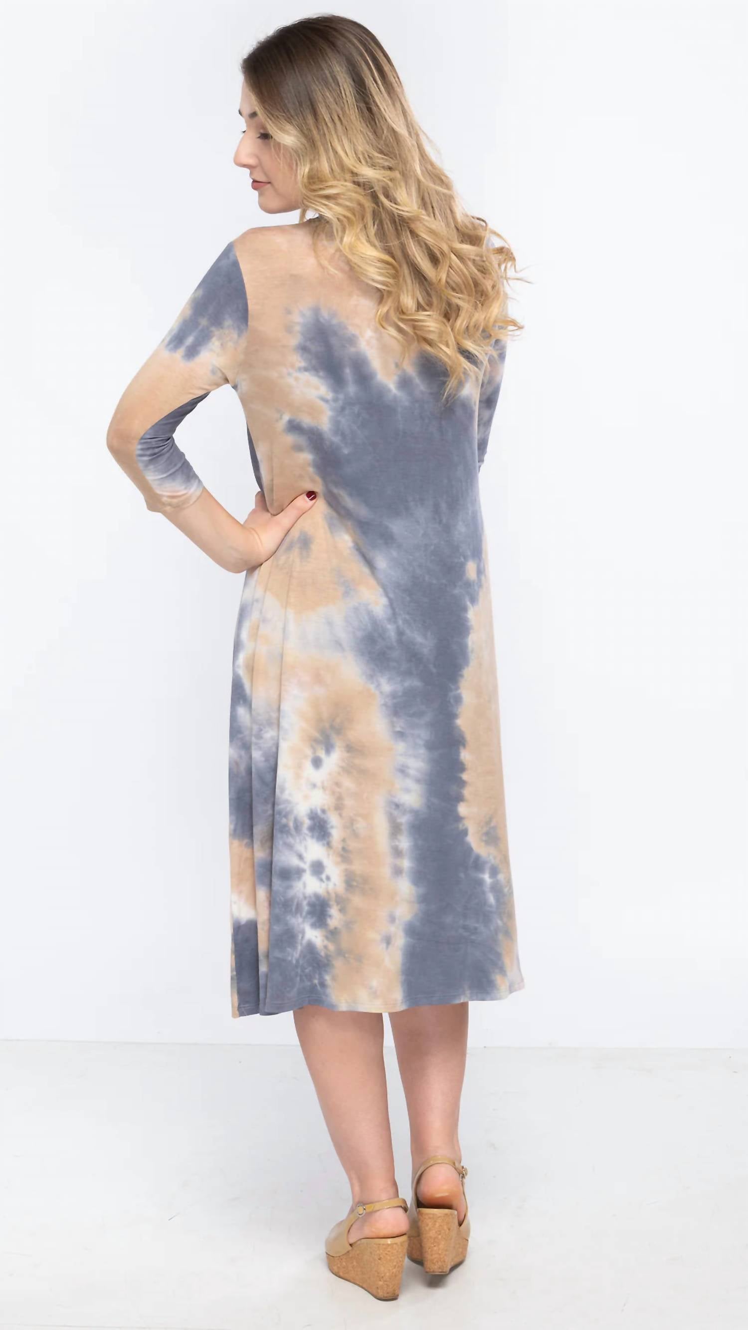 Kmw - Tie Dye A-line Dress