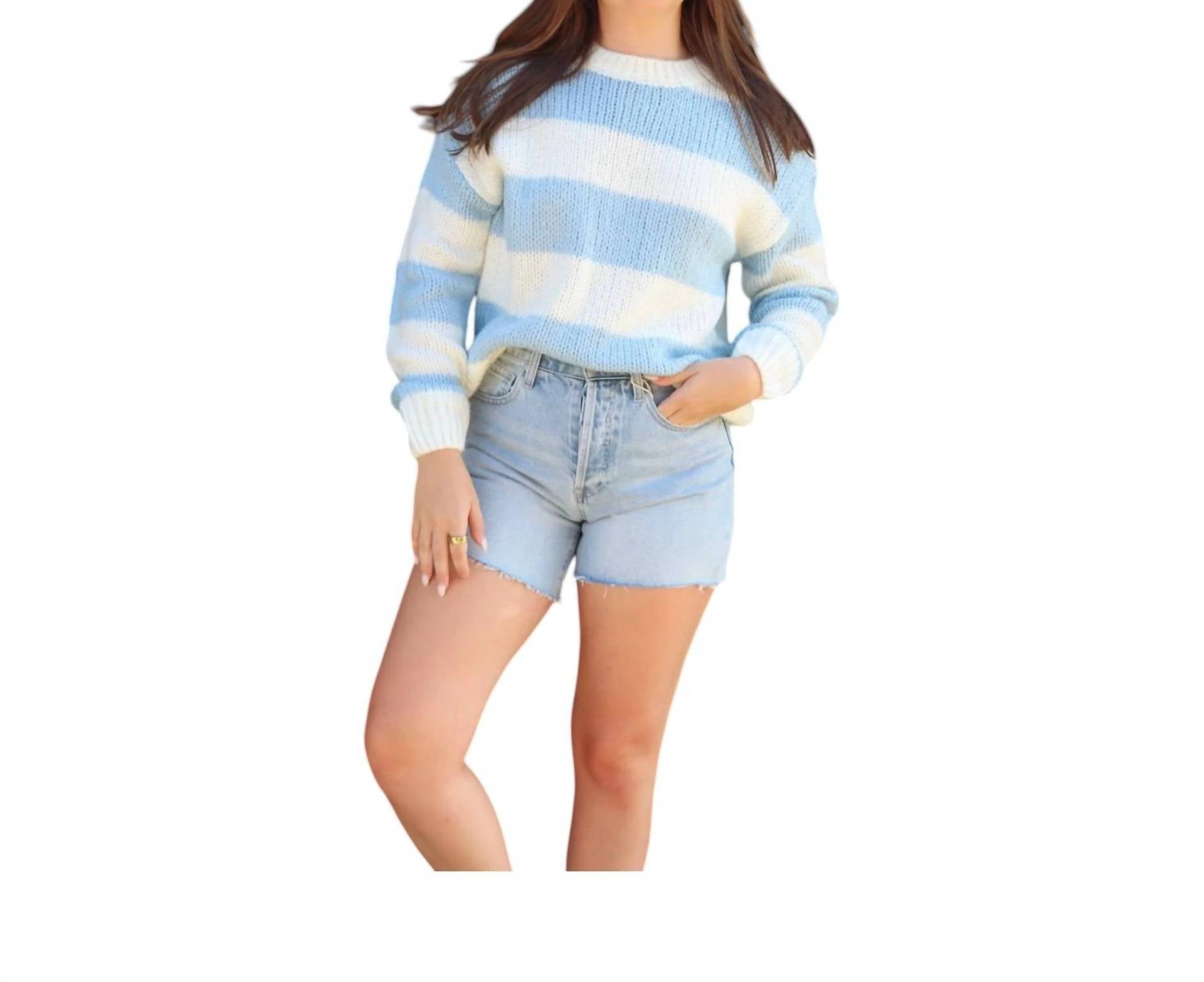 Sadie & Sage - Clara Chunky Stripe Sweater