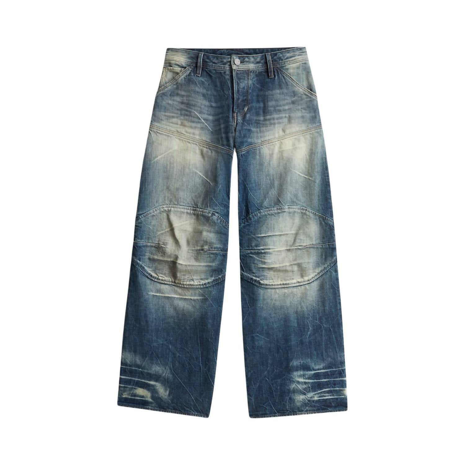 G-Star Rr 5620 Biker Baggy Selvedge Denim Jeans in dark blue - women's jeans - view 6