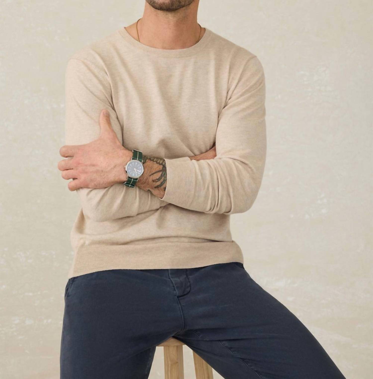 Faherty - Movement Crewneck Sweater