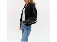 Six/Fifty - York Faux Shearling Bomber Jacket