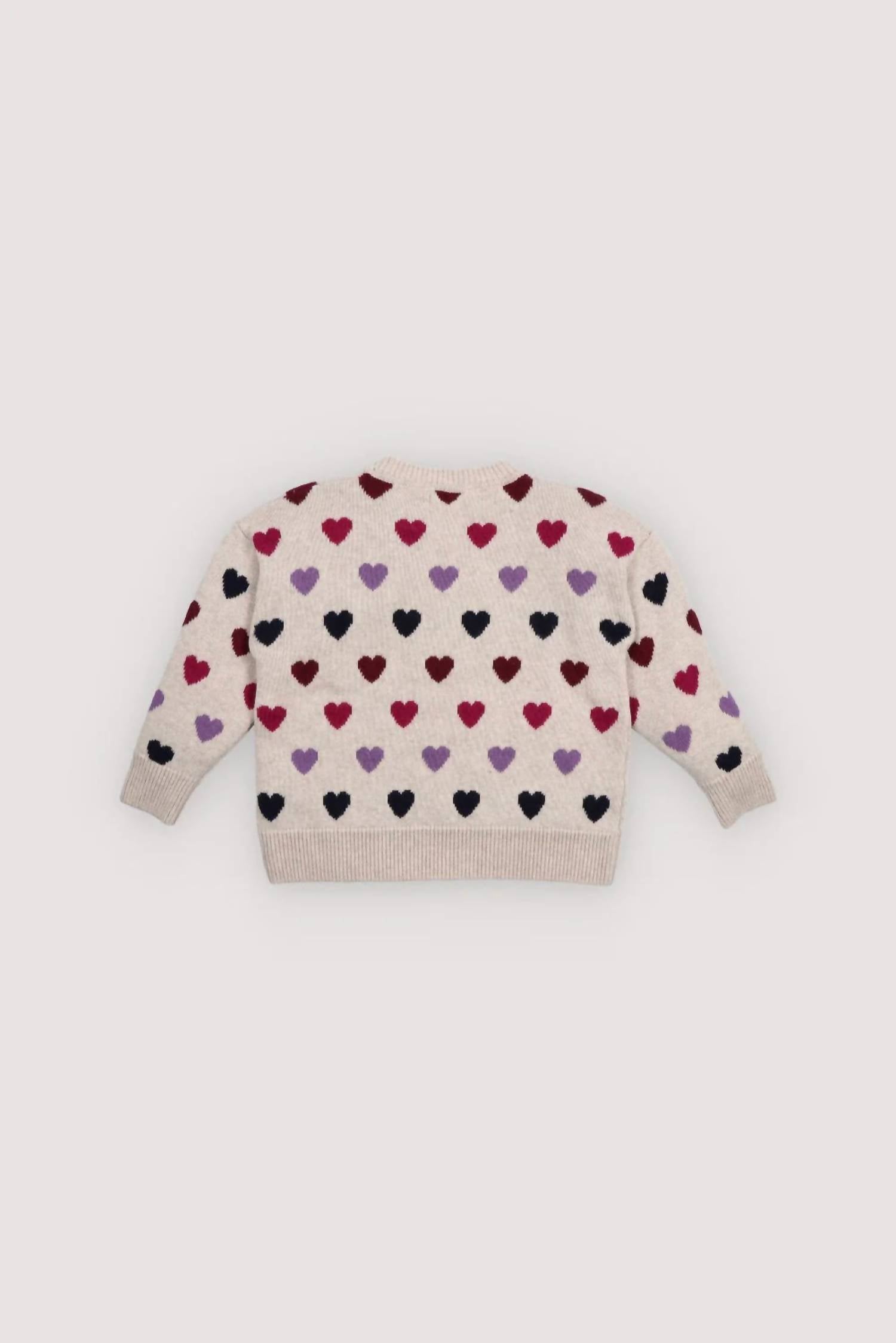 The New Society Cora Sweater in white - kids' sweater - view 5