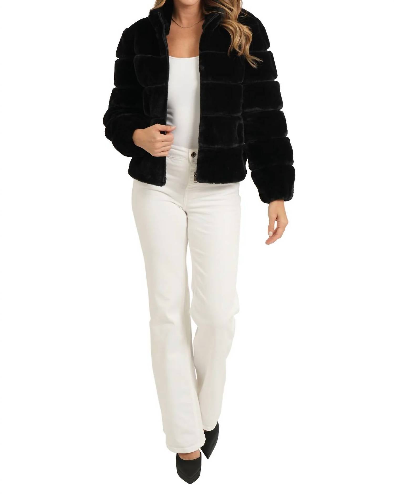Love Token - Lizzo Faux Fur Zip Jacket
