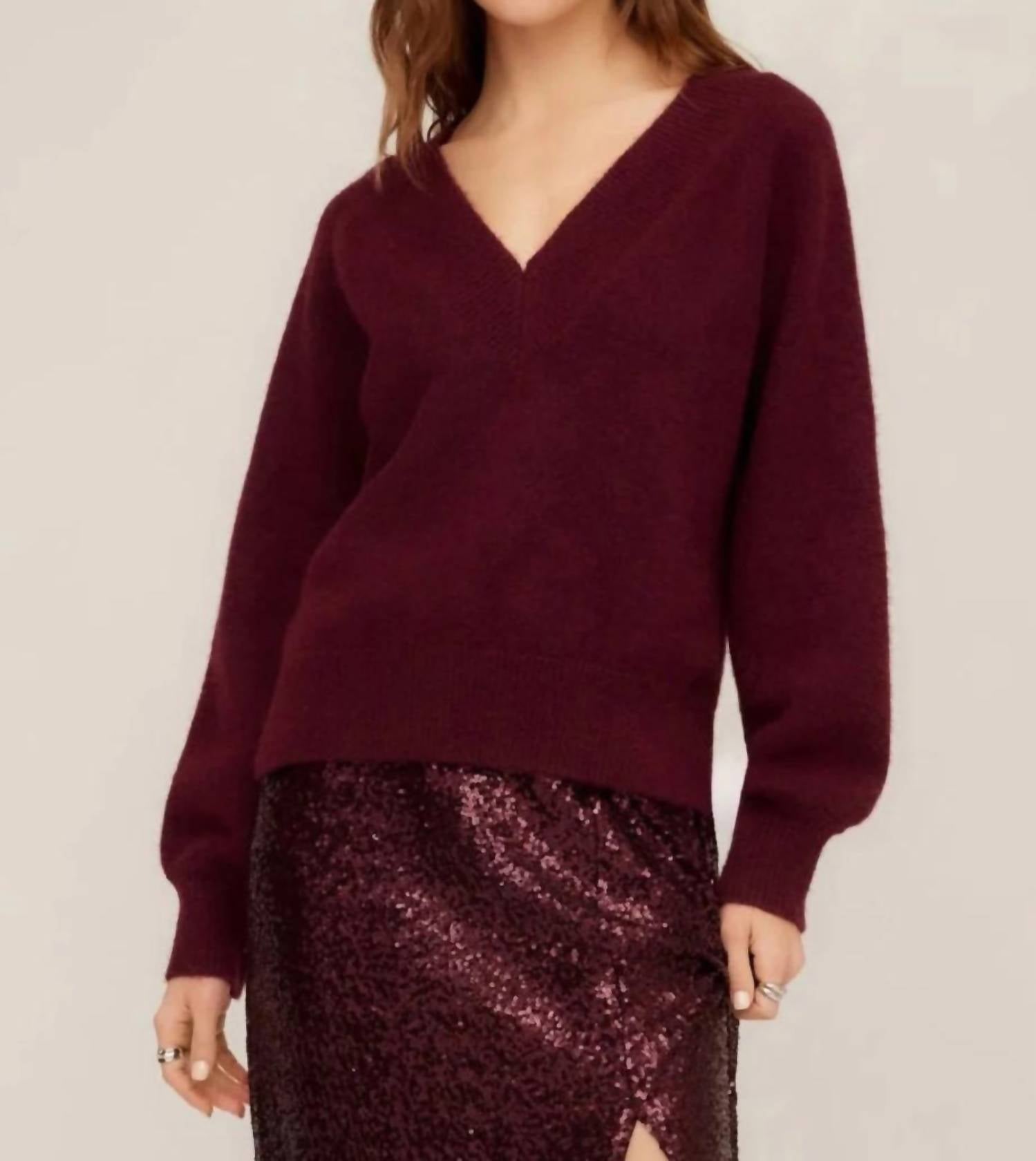 Fifteen Twenty - Heather V Neck Sweater