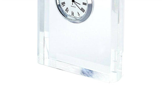 Creative Gifts International - Optic Crystal Arched Clock